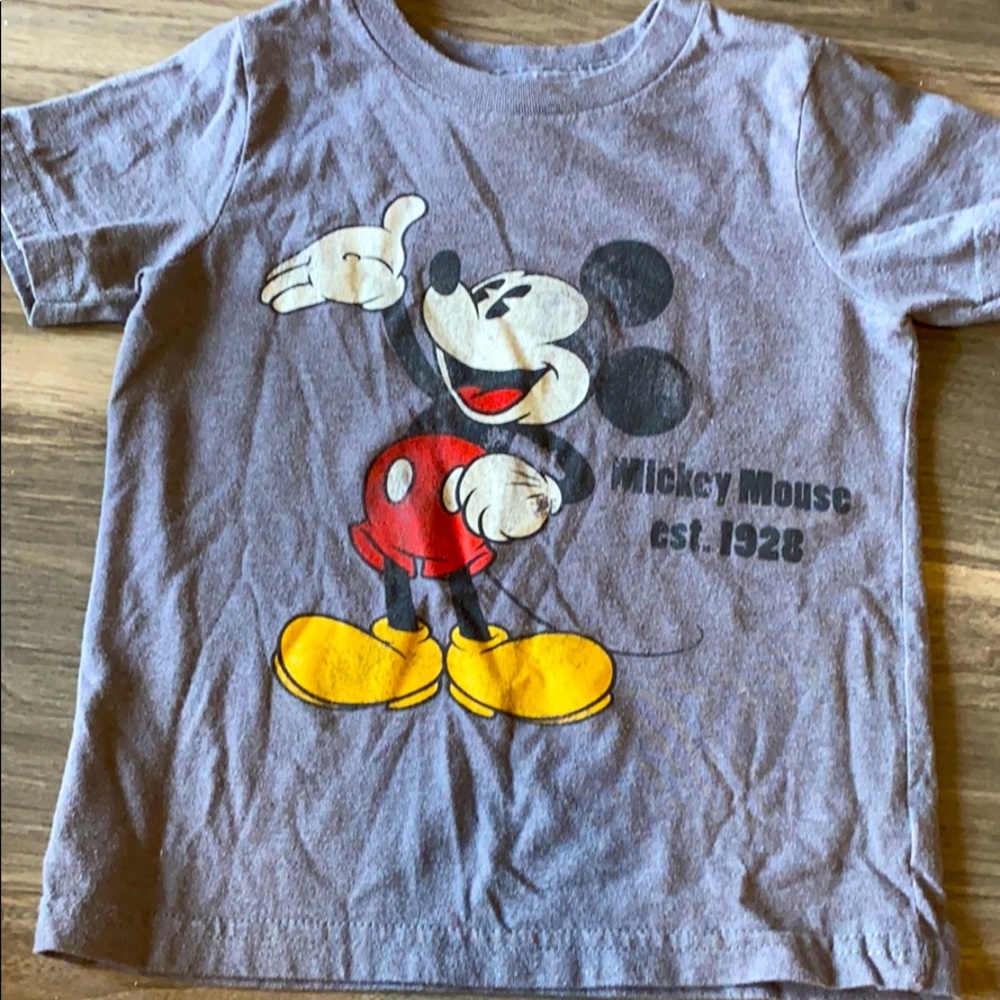 Boys Disney Mickey Mouse shirt